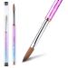 BORN PRETTY Acrylic Nail Brush for Acrylic Powder Application Professional Kolinsky Nail Art Drawing Carving Brush for Extension Nails 1PC