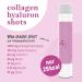 Divique Collagen Drinking Ampoules with Hyaluronic Acid - 30 Pieces | 4000mg Collagen 100mg Hyaluronic Acid Vitamin C Biotin Zinc & More - Strawberry Flavor Naturally Sweetened - Buy Online on GoSupps.com