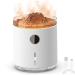 Flame Diffuser Volcano Humidifier 360ML Essential Oil Diffuser with 2 Mist Modes Power Display and Colorful Lights Quiet Flame Diffuser for Bedroom Office Yoga