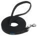 Vivifying tow lines for dogs waterproof towline 6m for outside with padded handle for recall training hiking swimming beach and lake (black) black-6m