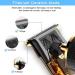 Hair Clippers for Men Beard Trimmer Cordless Rechargeable - T-Blade Ceramic Blade Shaver with 4 Guide Combs for Home and Barber Shop Use - Black - Buy Online on GoSupps.com