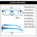 5 Pair Blue Light Blocking Reading Glasses with Spring Hinge | Lightweight Quality Eyeglasses for Women Men | Mix Color-2 1.75x Readers - Buy Online on GoSupps.com