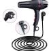 2000W Professional Hair Dryer with Diffuser Ionic Conditioning - Powerful Fast Hairdryer Blow Dryer - Buy Online on GoSupps.com
