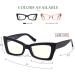 COLOSSEIN Handcrafted Blue Light Blocking Glasses for Women - Blu-ray Filter Reading & Computer Glasses - Reduce Eye Strain & Enhance Vision - Buy Online on GoSupps.com
