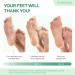 Plantifique Foot Peel Mask Foot Mask Dermatologically Tested Repair Heels & Removes Dry Dead Skin for Soft Baby Feet - Exfoliating Peel Mask for Hard Skin Peeling (Vitamins 2 Pack) - Buy Online on GoSupps.com
