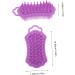 Healvian 2-in-1 Scalp Meridian Ridge Shower Hair Brush - Efficiently Remove Scalp Flakes & Boost Hair Health | International Shipping Available - Buy Online on GoSupps.com