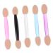 Outanaya 5 Boxes Double Ended Eyeshadow Brush Eyeshadow Brush Sponge Kit Makeup Applicator Non Latex