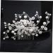 minkissy Tiara Bridal Headdress Bridal Hair Comb Women Hairpin Wedding Headpiece European and American Hair Dryer Bride - Buy Online on GoSupps.com