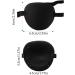 Adjustable Black Pirate Eye Patches for Kids & Adults - Comfortable Skull Blindfolds for Pirate Costumes - Buy Online on GoSupps.com