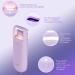 Buy Heated Eyelash Curlers - Electric Eyelash Curler with 3 Heating Modes & Sensing Silicone Pad | Quick Natural Curling Tool - Bright Purple - Buy Online on GoSupps.com