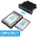 Kingwin Universal Hot Swap Mobile Rack for 2.5 or 3.5 SSD/HDD - Tray-Less SATA Backplane Enclosure - Buy Online on GoSupps.com