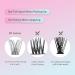 DIY Cluster Lashes 156 pcs D Curl 10-16mm | Soft Volume Individual Lash Extensions - Rose 1 - Buy Online on GoSupps.com