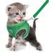 Femax dog harness and linen set for dogs soft mesh padded dishes for puppies and cats reflective adjustable breathable breathable breastware for walking running training XS (breast 26-29 cm)