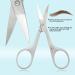 ROUSE Professional Curved Cuticle Scissors for Nails, Cuticles, Eyebrows, and Beard - Extra Fine Precision Manicure/Pedicure Scissors - Buy Online on GoSupps.com