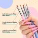 AIMEILI Nail Art Brushes Set for Gel Polish Painting and DIY Manicure - Buy Online on GoSupps.com