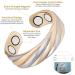 Yinox 2.3-Inch Adjustable Copper Therapy Ring for Men & Women - 4 Strong Magnets for Arthritis & Migraine Relief | Magnetic Jewelry - Buy Online on GoSupps.com