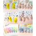 Letter Nail Art Stickers - 3D Self-Adhesive Alphabet Decals for Designer Manicure Tips - 8 Sheets English Letters & Words Design - Nail Decoration for Women & Girls - Buy Online on GoSupps.com