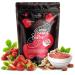 Nustino Strawberry - Peanut Butter Powder 400g | Degreased Peanut Butter | Healthy Snack | Peanut Cream Powder | Peanuts Strawberry | 0.4 kg