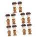 Minkissy 10 pcs shaving brush Staub brush for the face beard care Tool men suit cleaning sets men beard brush shaving accessories beard brush soft hair men wood man stencil portable