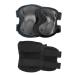 KUJOBUY Pack of 4 Tactical Combat Knee & Elbow Pads - Outdoor Sports Safety Gear with Adjustable Straps and Gel Padding - Buy Online on GoSupps.com