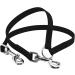 BioThane Dog Coupling Leash - 0.5m Black Selectable Width for Two Dogs - Durable & Stylish - Buy Online on GoSupps.com