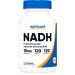 Nutricost NADH 10mg Per Serving 120 Capsules - B-Nicotinamide Adenine Dinucleotide Vegan Gluten-Free