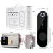 Fingerprint Lock Electronic Smart Door Locks Waterproof WiFi Card APP Unlock Access Control System Password Card Outdoor (Color : Package C 3) (Package a 1) - Buy Online on GoSupps.com
