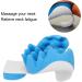 NAKEAH Neck Support Pillow - TMJ Pain Relief & Cervical Spine Alignment | International Shipping - Buy Online on GoSupps.com