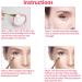 Eye Cream Applicator Wand - Dark Circles Removal Roller & Facial Massager - Rose Gold 5.6cm - Buy Online on GoSupps.com