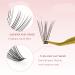 20D Volume Cluster Lash Extensions 240pcs | C Curl 0.07mm Thickness | 10-14mm Mix Lengths | Individual Cluster Lashes for Underlash Application - Buy Online on GoSupps.com