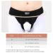 Tenbon Hernia Belt - Flexible Adjustable Inguinal Groin Support Truss for Men and Women - XL Black - Buy Online on GoSupps.com