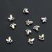 FEIlei 10Pcs/Set Nail Art Decor 3D Glitter Sparkling DIY Mini Nail Rhinestones Accessories Crystal Butterfly Nail Charm - Buy Online on GoSupps.com