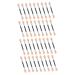 Beavorty 100 pcs eye makeup applicators eye spoolie brush eyeshadow brush kit Eye shadow brush suite Miss mix 8x1cmx2pcs Pinkx2pcs