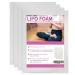 4 PCs Lipo foam pads for post-surgery BBL foam boards help with the use of AB Board Compression Garments Tuck Lipo Surgery Foam for relaxation 8 x11