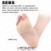 Pedimend Metatarsal Gel Cushion - 2 Count Pack for Ball of Foot Pain Relief and Neuroma Support - Buy Online on GoSupps.com