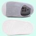 Baby Walker Infant Sneakers - Breathable Lightweight Non-Slip Toddler Shoes - Grey - 4 UK Child - Buy Online on GoSupps.com