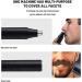 UNbit Nose Hair Trimmer 2 in 1 USB Rechargeable Nose Hair Trimmer Electric Beard Shaver Ear Nose Hair Cut Razor Removal Shaving Electric Beard Trimmer - Buy Online on GoSupps.com