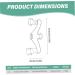 Lightweight Knee Immobilizer Brace for Hyperextension & Abduction | Comfortable 12" Design | International Shipping Available - Buy Online on GoSupps.com