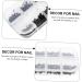 POPETPOP 1 Box Nail Jewelry Drill Nail Art Jewels Nail Glitter Beads Crystal Rhinestones for Nails Ab Diamonds for Nails Rhinestones Nail Jewelry Decorations Modeling 3d Accessories Plastic 13X5X1cm Black - Buy Online on GoSupps.com