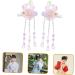 FOMIYES 1 Pair Floral Tassel Headdress Traditional Hair Clips Asian Hairpins Bride Hair Clip Vintage Hair Clips Chinese Hair Accessories Purple Sweet Plastic China Child - Buy Online on GoSupps.com