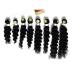 Eunice 8-Piece Deep Curly Tape-In Hair Extensions - Fading to Black Ombre (8-14 Inches) - Buy Online on GoSupps.com