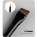 2 set of Eyebrow Brush Professional Eyeliner Brushes Portable Small Angled Women Makeup Tool Waterproof Reusable Cosmetic Tools Style 1 2 set of (Style 1) - Buy Online on GoSupps.com