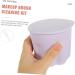 Angoily 4 Sets Makeup Brush Cleaning Bowl Makeup Brush Cleaner Kit Makeup Brush Washing Too Brush Cleaning Tool Makeup Cleaner Scrubber Cosmetics Brush Mat Wash Bowl Self Made Tpr - Buy Online on GoSupps.com