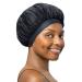 Stay On Satin Stay On Satin Anti-breakage Bonnet (black) 1 count