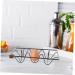 PRETYZOOM Egg Holder Dispenser Egg Tray Kickstand Egg Fridge Rack Refrigerator Egg Storage Rack Refrigerator Shelf Household 18.00X12.00X3.50CM Black - Buy Online on GoSupps.com