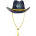 Men's Corona Extra Straw Beach Cowboy Hat with Curved Brim Tan