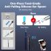Wireless Otoscope Ear Wax Removal Tool Camera - Anti-Fall Eartip Cleaner with Light for iPhone Android - Waterproof Earwax Removal Kit (White) - Buy Online on GoSupps.com