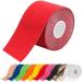 ATETEO Kinesiology Tape C-red S: 5mX2.5cm