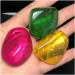 Natural Crystal Rough Natural 3 Pieces of Glaze Cast Irregular Colored Stones - Buy Online on GoSupps.com
