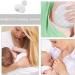 12-Pack Cotton Nursing Pads - Highly Absorbent Double Layer Breast Milk Pads for Maternity Breastfeeding - Buy Online on GoSupps.com